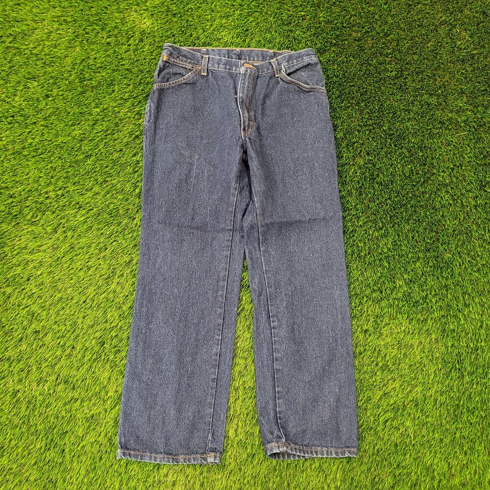 Vintage 90s Big-Ben Straight Jeans 32x29 Dark-Wash Workwear